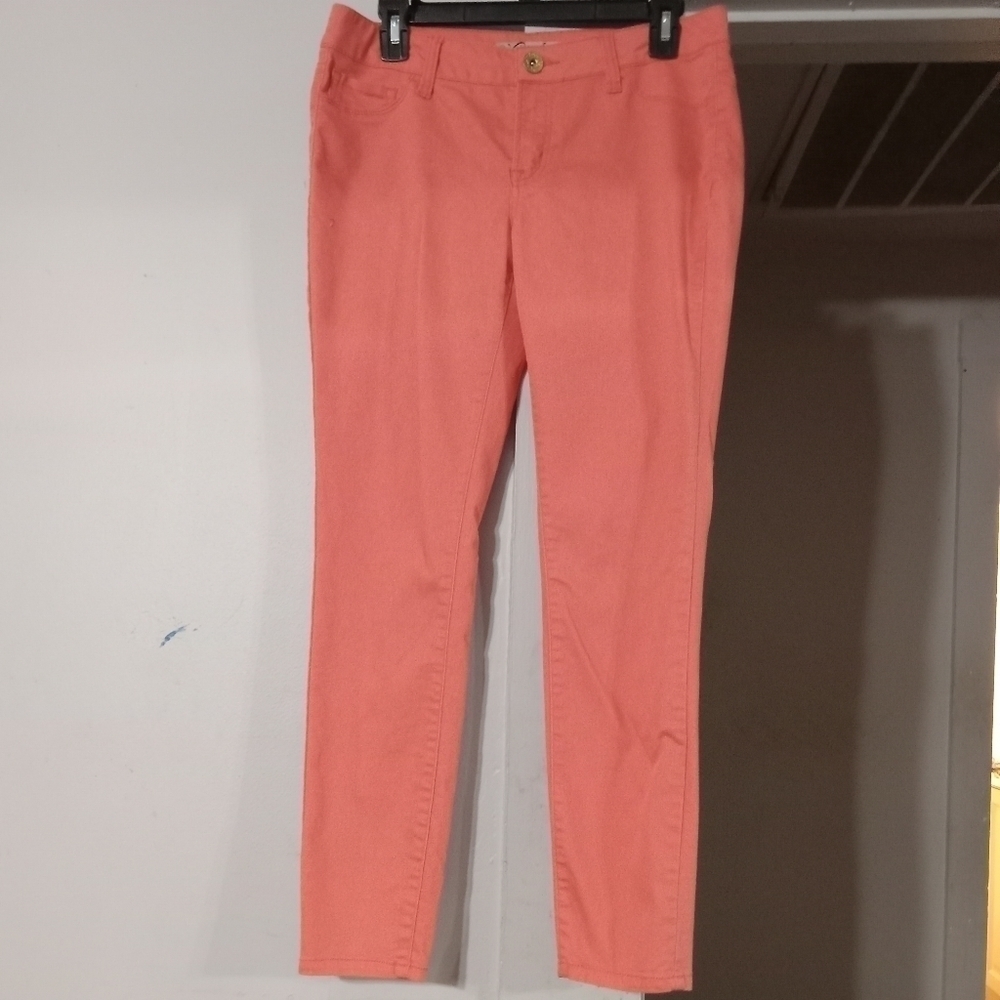Refuge brand ladies orange pants. Straight leg. Size 10